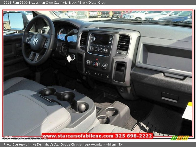 Black / Black/Diesel Gray 2013 Ram 2500 Tradesman Crew Cab 4x4