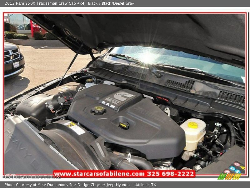 Black / Black/Diesel Gray 2013 Ram 2500 Tradesman Crew Cab 4x4