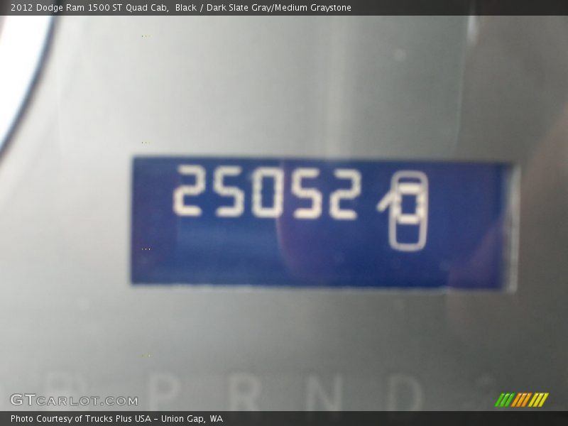 Black / Dark Slate Gray/Medium Graystone 2012 Dodge Ram 1500 ST Quad Cab