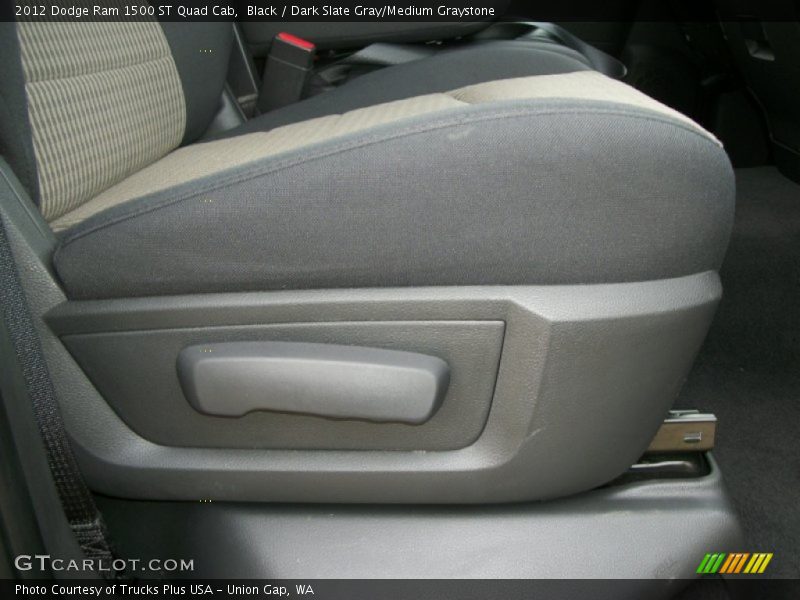 Black / Dark Slate Gray/Medium Graystone 2012 Dodge Ram 1500 ST Quad Cab