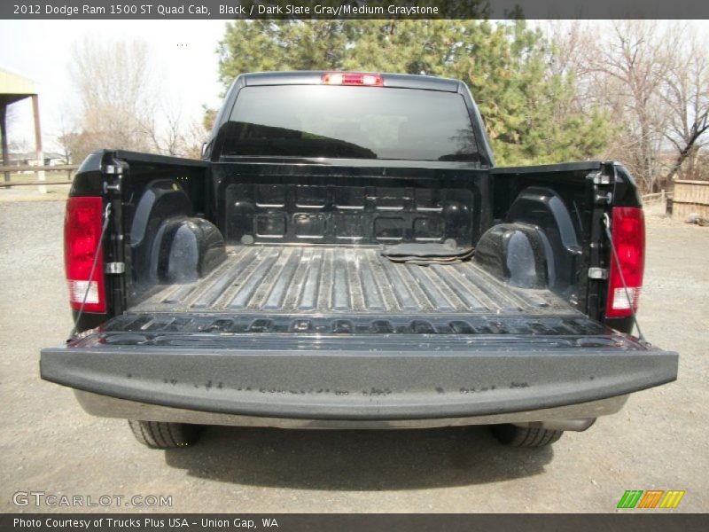 Black / Dark Slate Gray/Medium Graystone 2012 Dodge Ram 1500 ST Quad Cab
