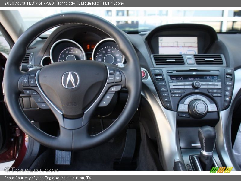 Dashboard of 2010 TL 3.7 SH-AWD Technology
