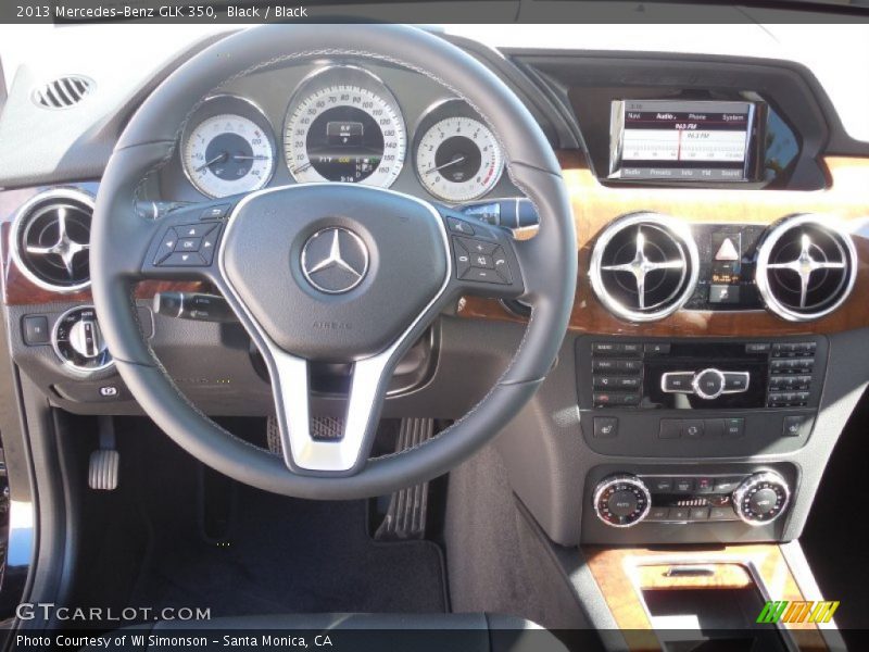 Black / Black 2013 Mercedes-Benz GLK 350