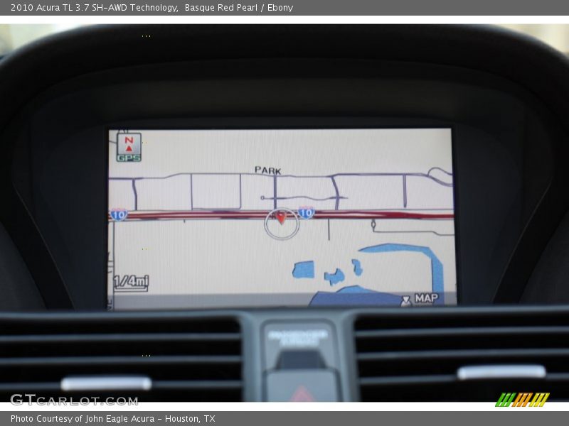 Navigation of 2010 TL 3.7 SH-AWD Technology