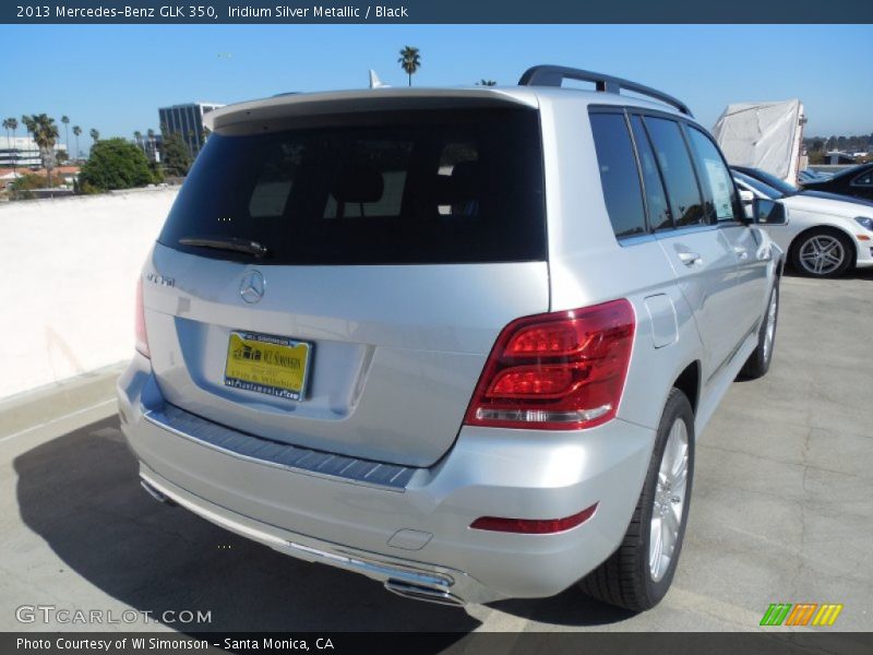 Iridium Silver Metallic / Black 2013 Mercedes-Benz GLK 350