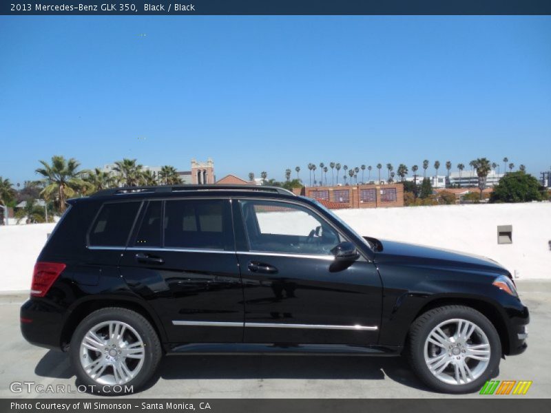 Black / Black 2013 Mercedes-Benz GLK 350