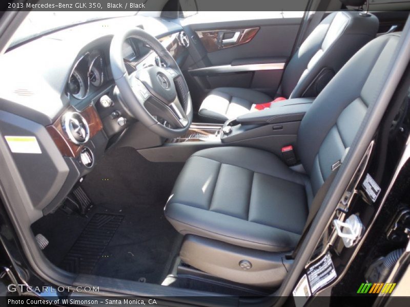 Black / Black 2013 Mercedes-Benz GLK 350