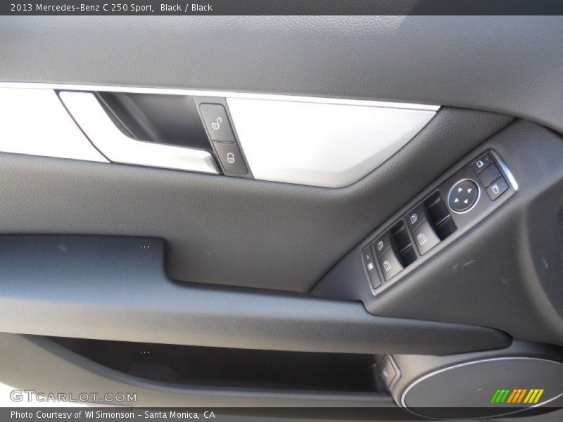 Black / Black 2013 Mercedes-Benz C 250 Sport