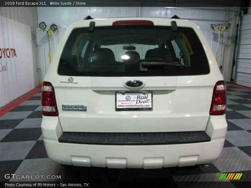 White Suede / Stone 2009 Ford Escape XLS