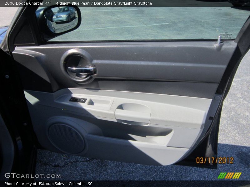Midnight Blue Pearl / Dark Slate Gray/Light Graystone 2006 Dodge Charger R/T