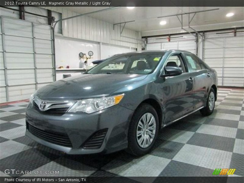 Magnetic Gray Metallic / Light Gray 2012 Toyota Camry LE