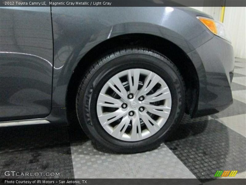 Magnetic Gray Metallic / Light Gray 2012 Toyota Camry LE