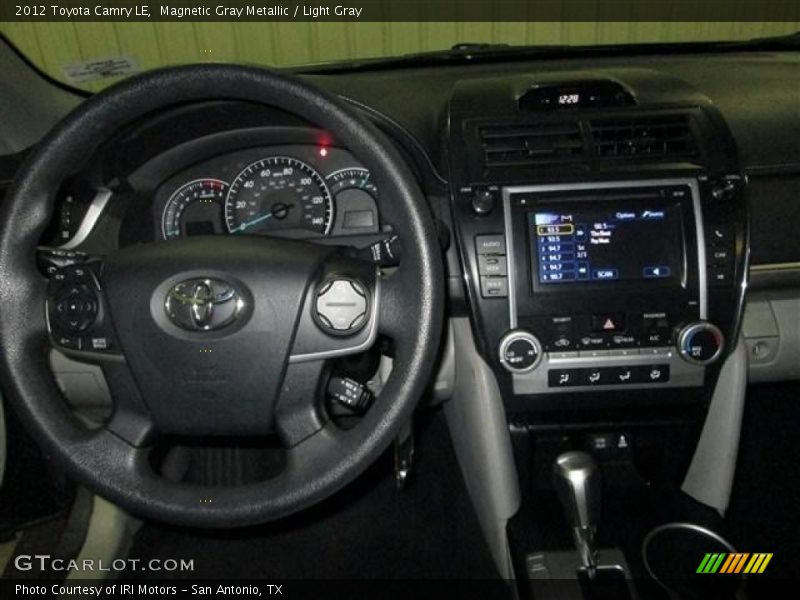Magnetic Gray Metallic / Light Gray 2012 Toyota Camry LE