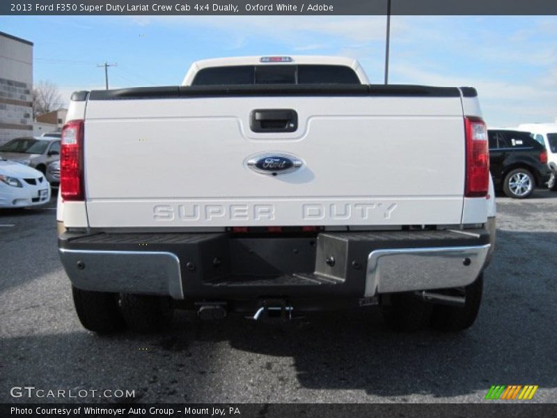 Oxford White / Adobe 2013 Ford F350 Super Duty Lariat Crew Cab 4x4 Dually