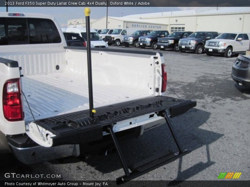 Oxford White / Adobe 2013 Ford F350 Super Duty Lariat Crew Cab 4x4 Dually