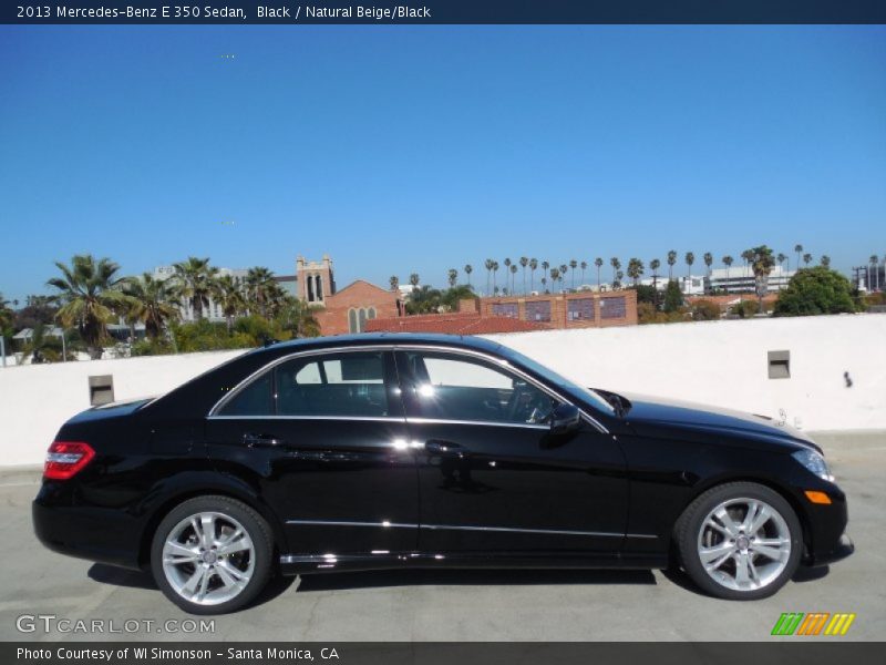 Black / Natural Beige/Black 2013 Mercedes-Benz E 350 Sedan