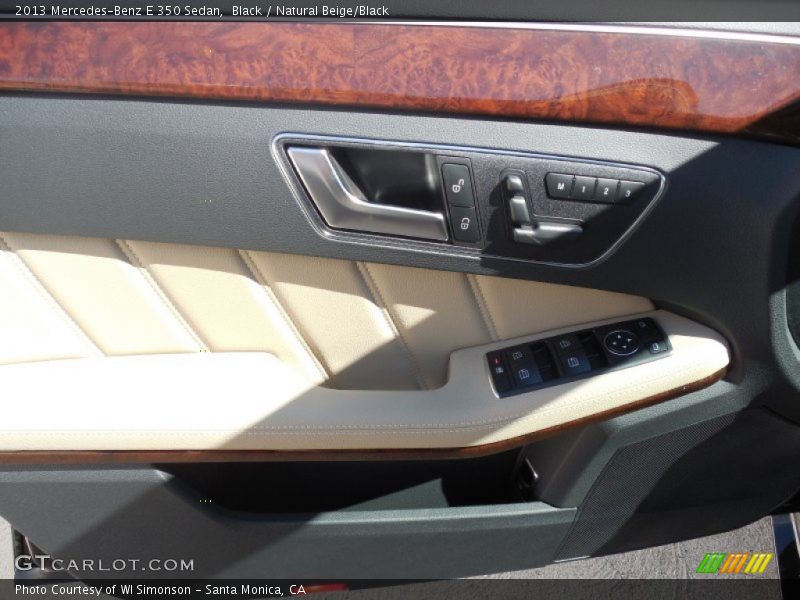 Black / Natural Beige/Black 2013 Mercedes-Benz E 350 Sedan