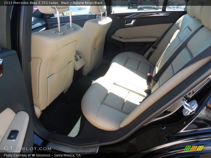Black / Natural Beige/Black 2013 Mercedes-Benz E 350 Sedan