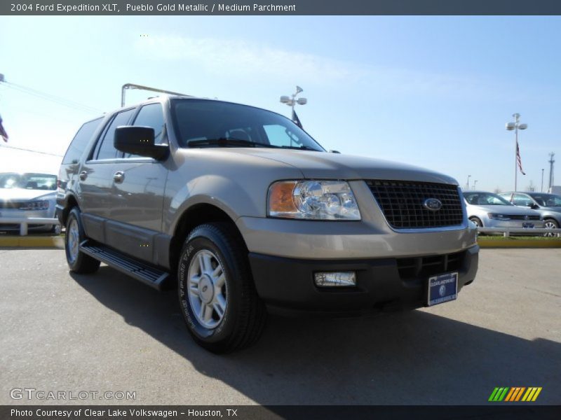 Pueblo Gold Metallic / Medium Parchment 2004 Ford Expedition XLT
