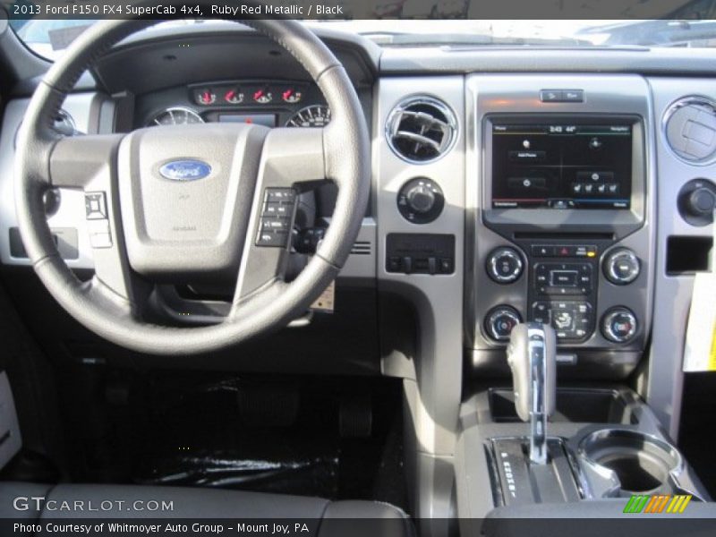 Ruby Red Metallic / Black 2013 Ford F150 FX4 SuperCab 4x4