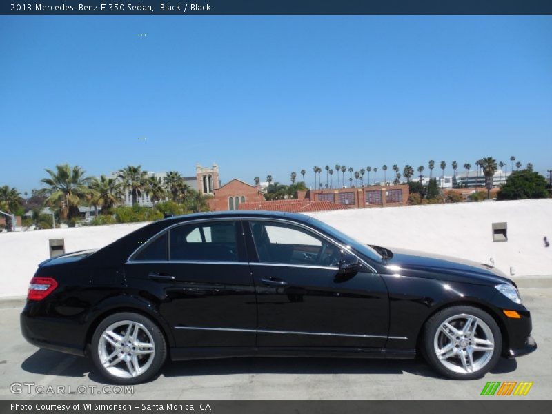 Black / Black 2013 Mercedes-Benz E 350 Sedan