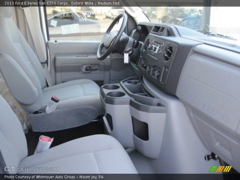 Oxford White / Medium Flint 2013 Ford E Series Van E350 Cargo