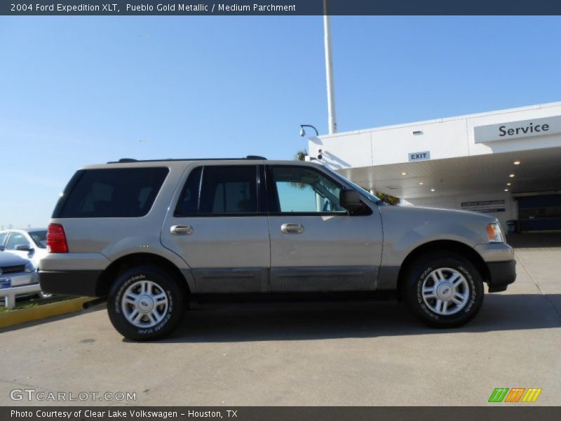 Pueblo Gold Metallic / Medium Parchment 2004 Ford Expedition XLT