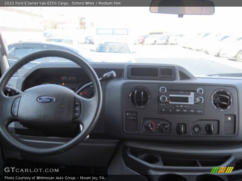 Oxford White / Medium Flint 2013 Ford E Series Van E350 Cargo