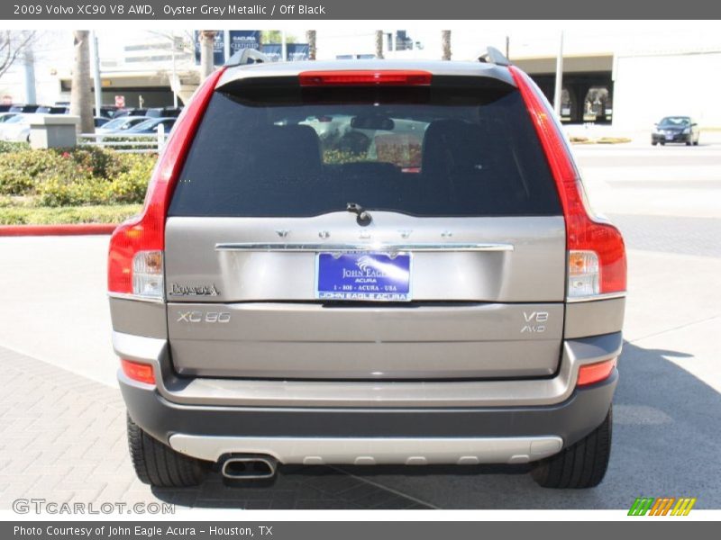 Oyster Grey Metallic / Off Black 2009 Volvo XC90 V8 AWD