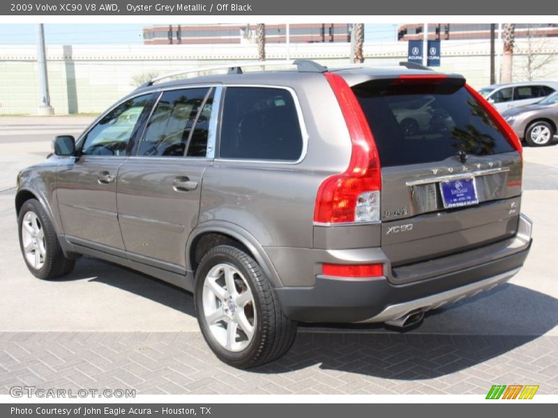Oyster Grey Metallic / Off Black 2009 Volvo XC90 V8 AWD