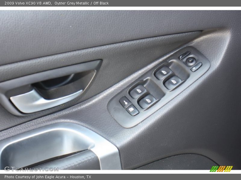 Oyster Grey Metallic / Off Black 2009 Volvo XC90 V8 AWD