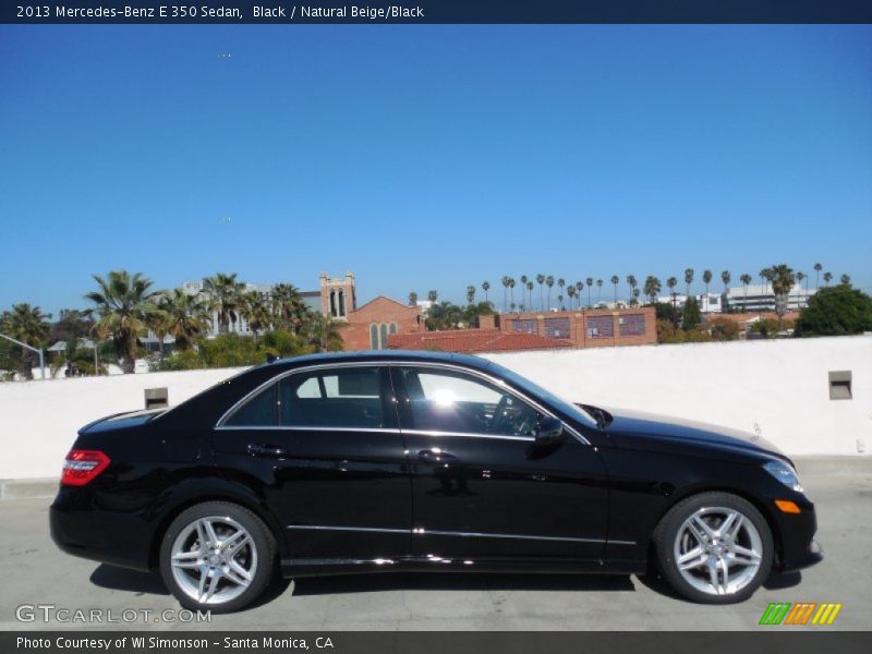 Black / Natural Beige/Black 2013 Mercedes-Benz E 350 Sedan