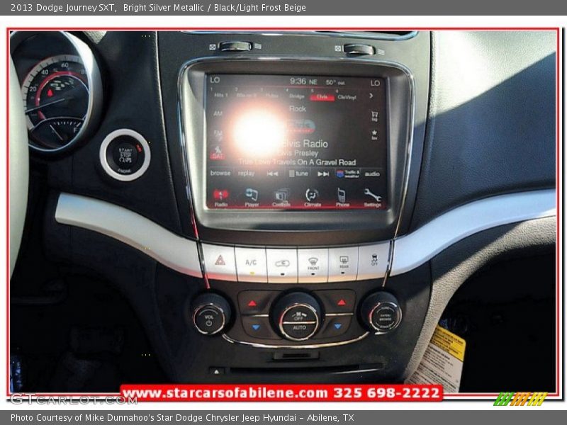 Bright Silver Metallic / Black/Light Frost Beige 2013 Dodge Journey SXT