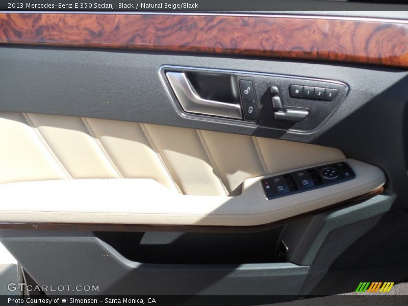 Black / Natural Beige/Black 2013 Mercedes-Benz E 350 Sedan