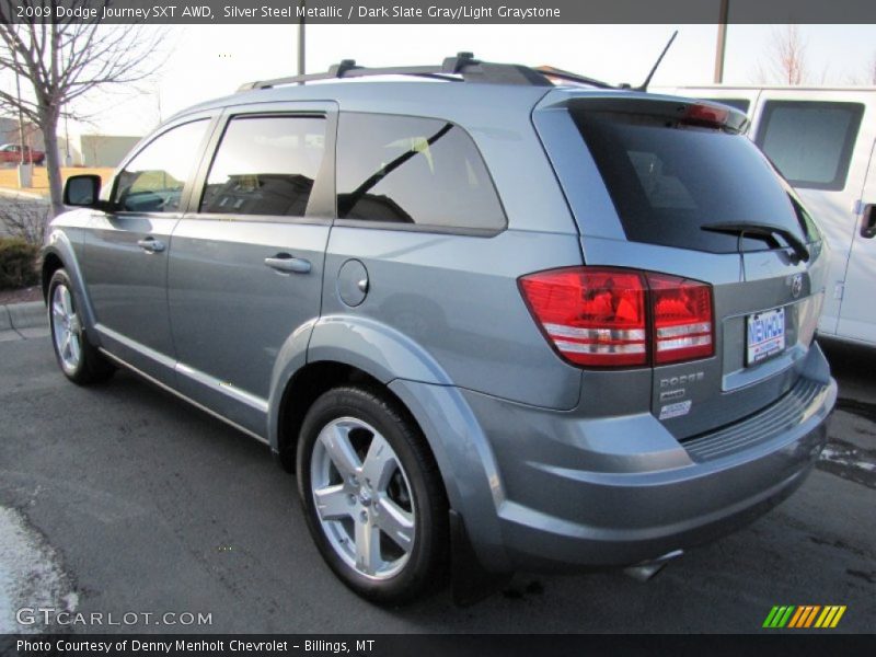 Silver Steel Metallic / Dark Slate Gray/Light Graystone 2009 Dodge Journey SXT AWD