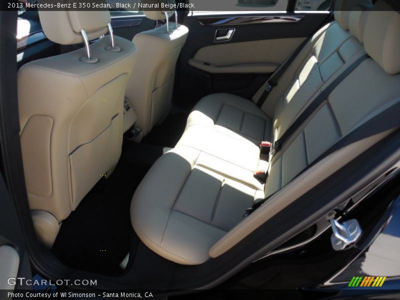 Black / Natural Beige/Black 2013 Mercedes-Benz E 350 Sedan