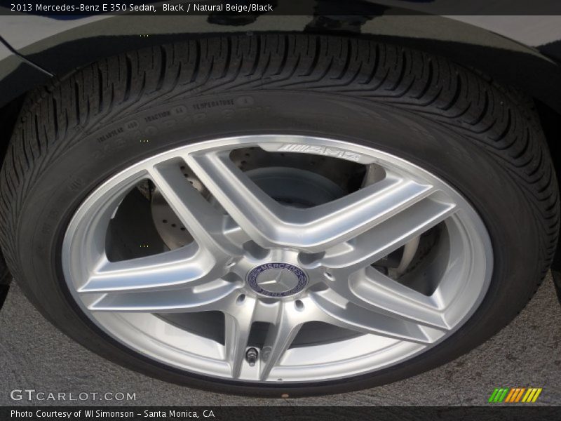 Black / Natural Beige/Black 2013 Mercedes-Benz E 350 Sedan