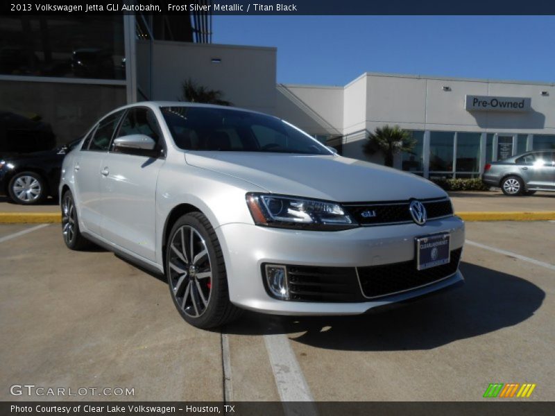 Frost Silver Metallic / Titan Black 2013 Volkswagen Jetta GLI Autobahn