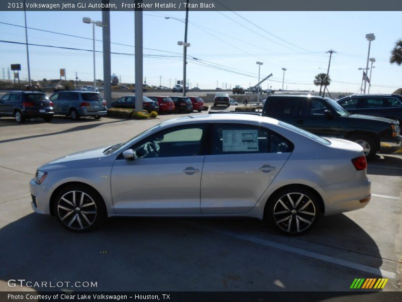 Frost Silver Metallic / Titan Black 2013 Volkswagen Jetta GLI Autobahn