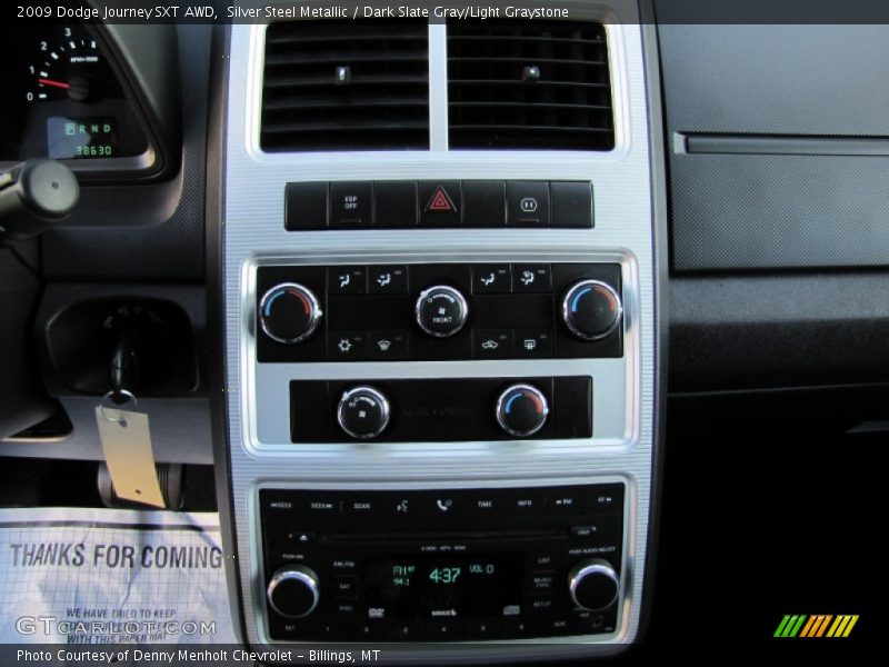 Silver Steel Metallic / Dark Slate Gray/Light Graystone 2009 Dodge Journey SXT AWD