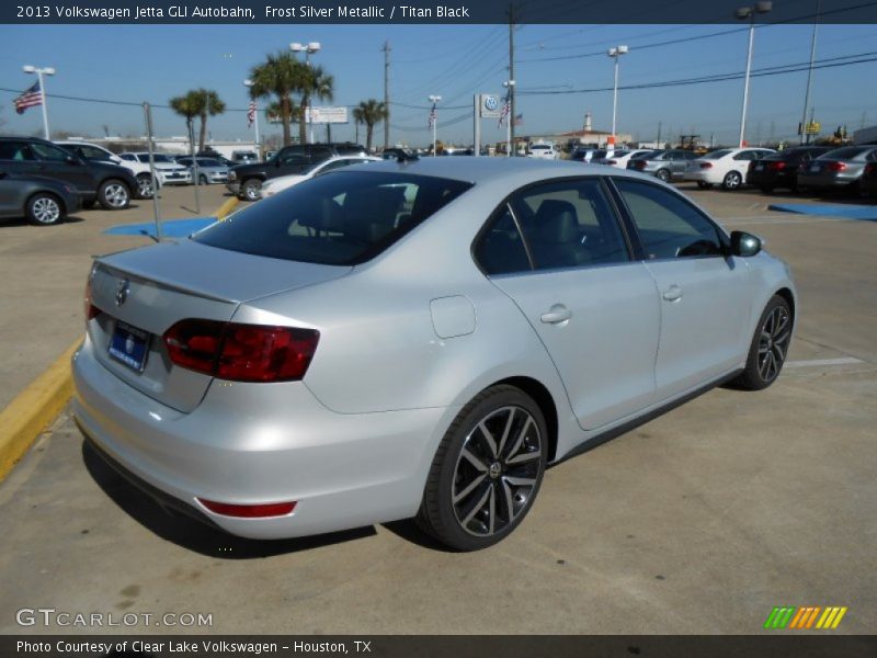 Frost Silver Metallic / Titan Black 2013 Volkswagen Jetta GLI Autobahn