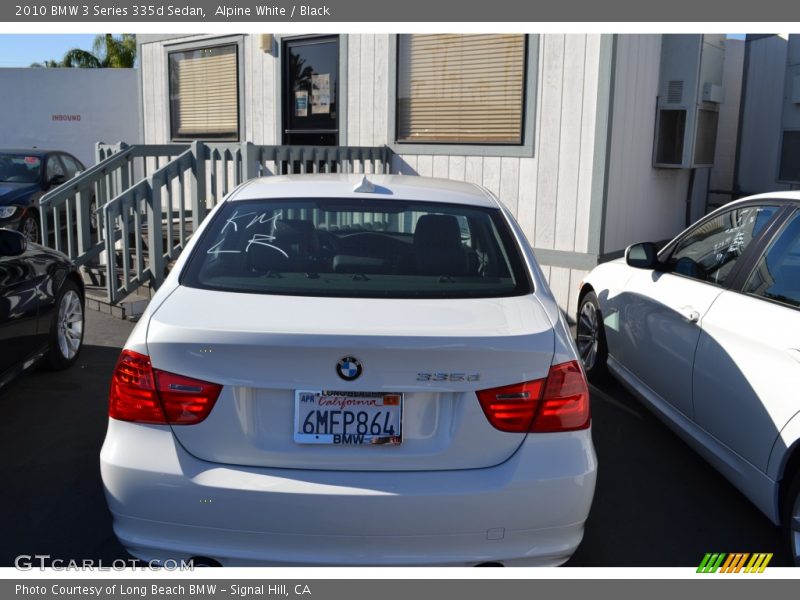 Alpine White / Black 2010 BMW 3 Series 335d Sedan