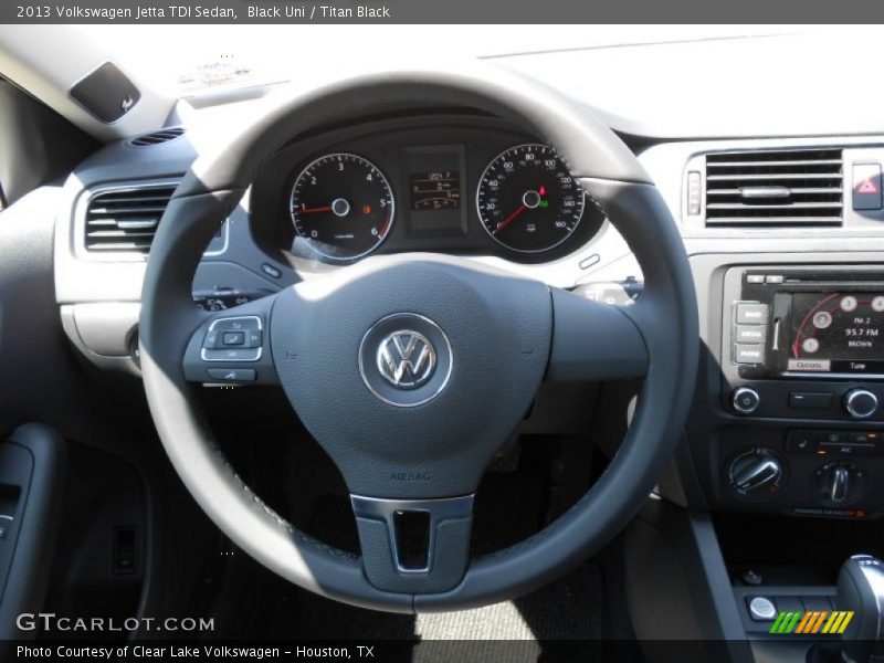  2013 Jetta TDI Sedan Steering Wheel