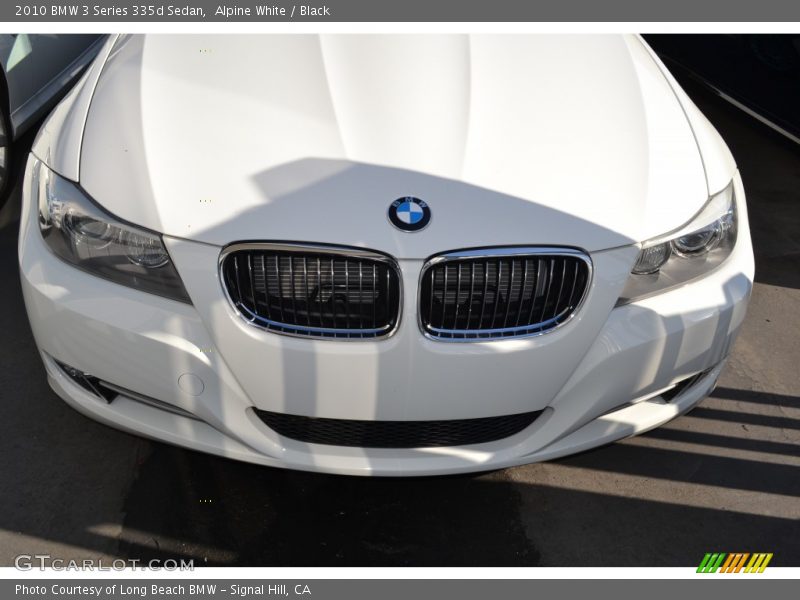 Alpine White / Black 2010 BMW 3 Series 335d Sedan