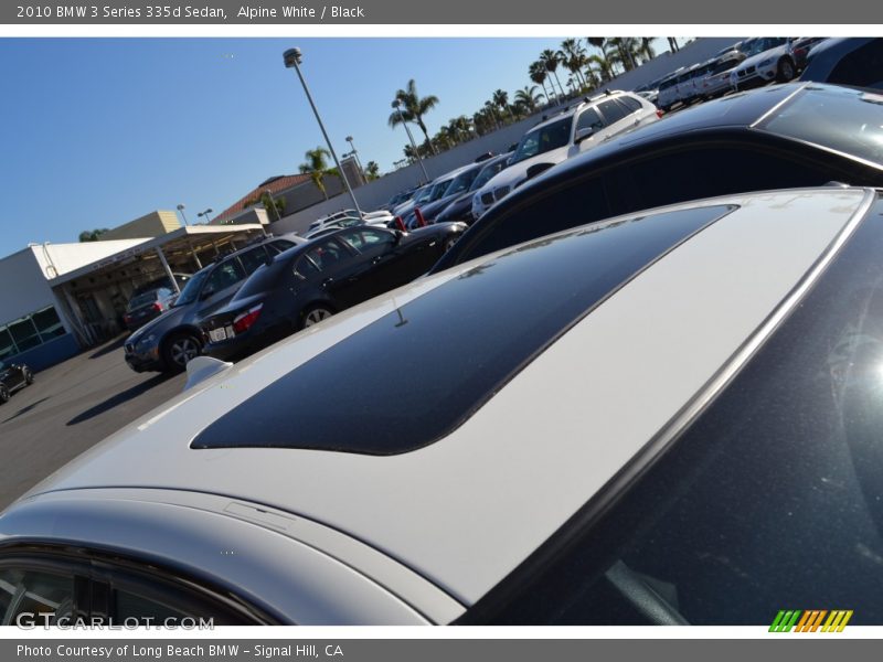 Alpine White / Black 2010 BMW 3 Series 335d Sedan