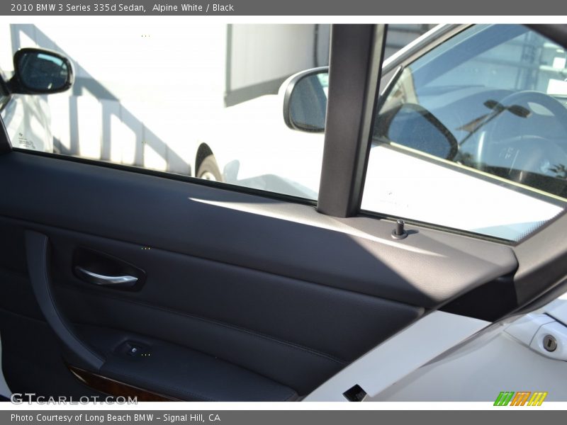 Alpine White / Black 2010 BMW 3 Series 335d Sedan