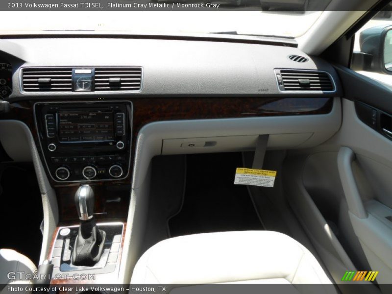 Platinum Gray Metallic / Moonrock Gray 2013 Volkswagen Passat TDI SEL