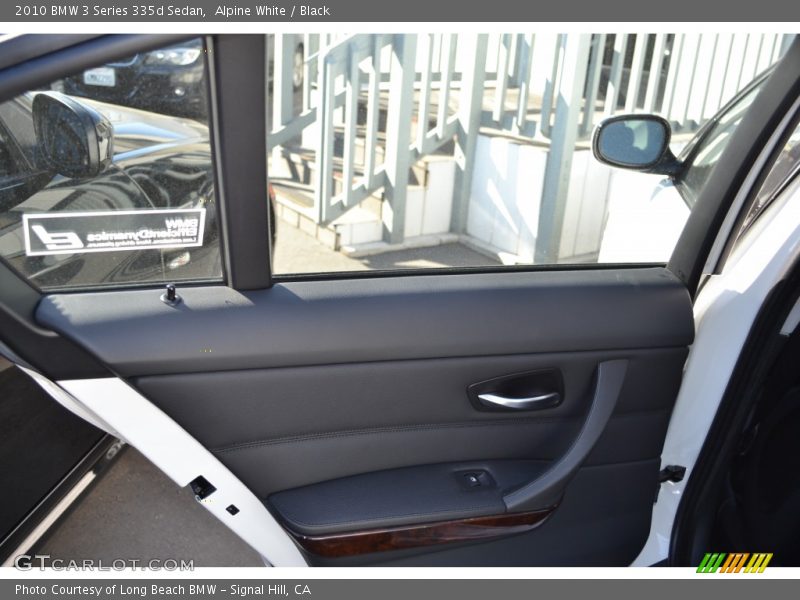 Alpine White / Black 2010 BMW 3 Series 335d Sedan