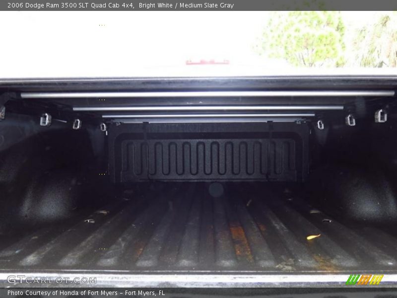 Bright White / Medium Slate Gray 2006 Dodge Ram 3500 SLT Quad Cab 4x4
