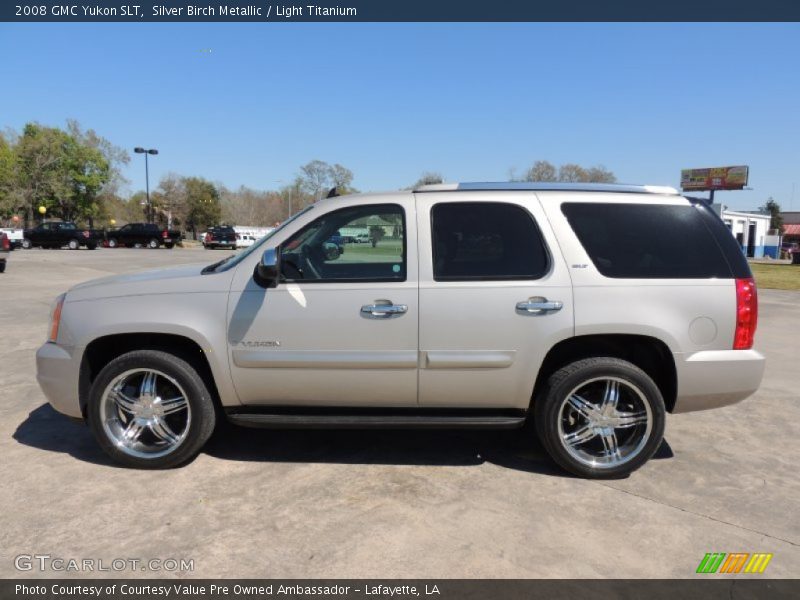 Silver Birch Metallic / Light Titanium 2008 GMC Yukon SLT